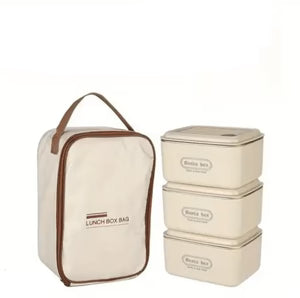 Lunch Box Set with Insulated Carry Bag LSIB-N-HAE-ZAM